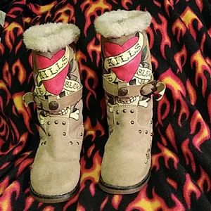 Ed hardy boots